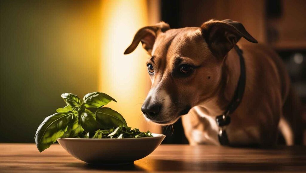 can dogs have basil